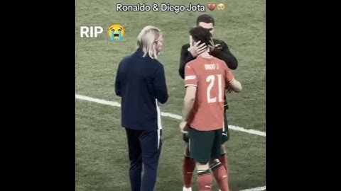 Cristiano Ronaldo Last Hug with RIP Diogo Jota💔#ronaldo#diogojota#português#trending#trendingshorts