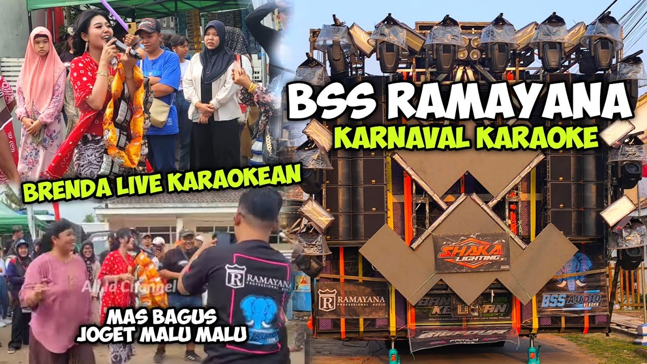 Ada saja Gebrakannya BSS RAMAYANA,,Karnaval sambil Live Karaoke 🔥