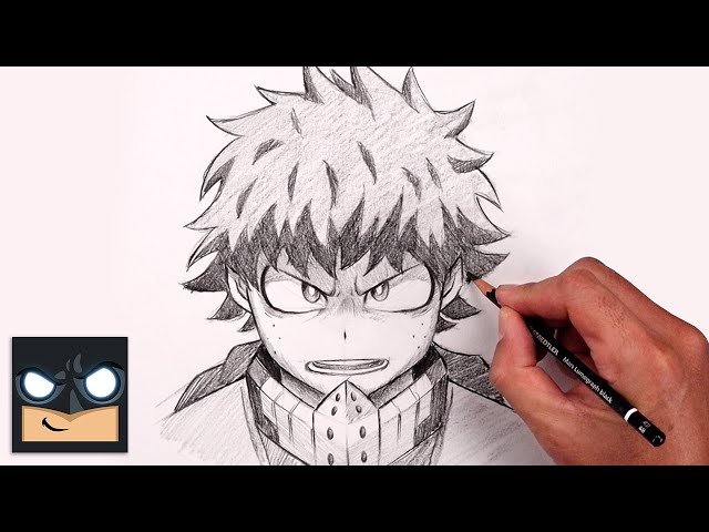 How to draw My Hero Academia characters  SketchOk