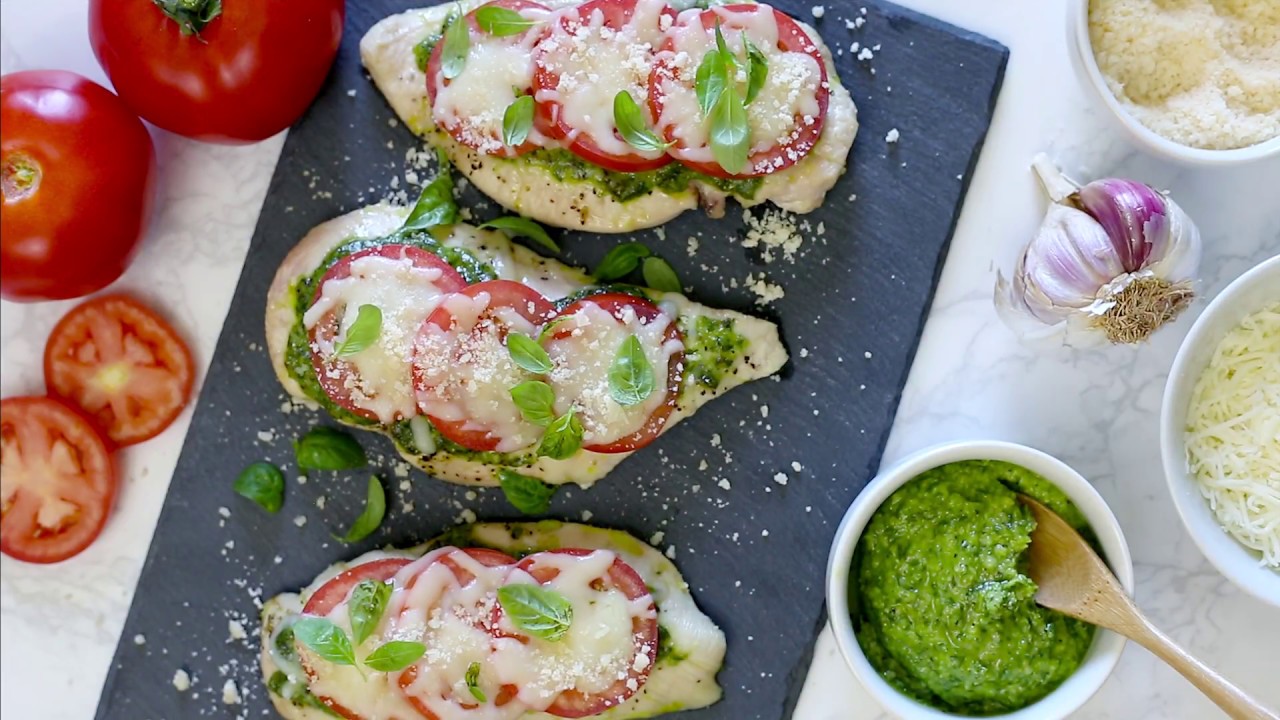 Chicken Pesto Bake - YouTube