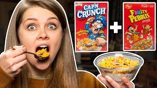 Crazy Cereal Combos Taste Test