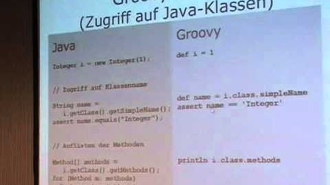 23C3: Java wird Groovy (de)