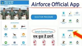 Indian Airforce Official App | All About MY IAF | How To Download & Fill Up Full Details | Full info screenshot 5
