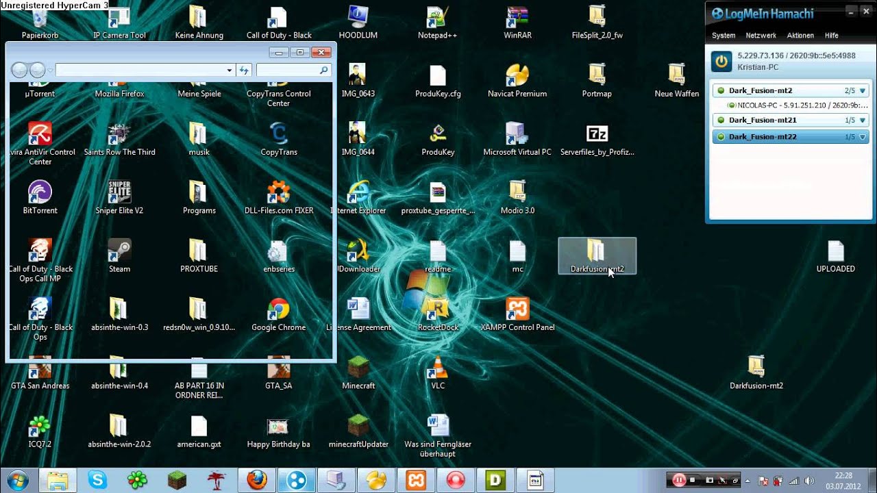 Metin Server Darkfusion-mt2 2012 [HAMACHI] - YouTube