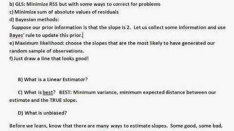 Assumptions of CLRM (Classical Linear Regression Model) Part A: Introduction