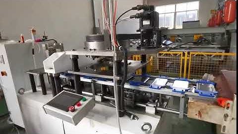 Square Can Bottom Curling & Lining Machine 55 EPM