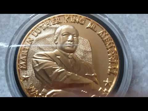 DR. MARTIN LUTHER KING, JR. MEMORIAL  COIN