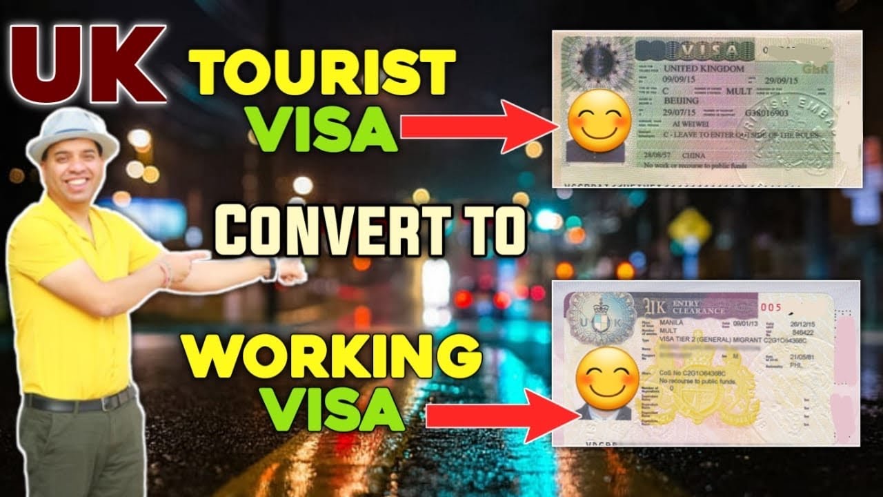 tourist visa to work visa uk