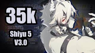 DPS Lycaon vs Shiyu 5 | 35k Clear - Lycaon/Velina/Yuzuha| ZZZ 3.0