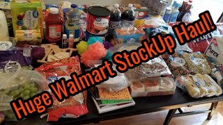 Huge Walmart Stock Up Haul for quarantine! Over $200!! *Filmed 3/20/2020