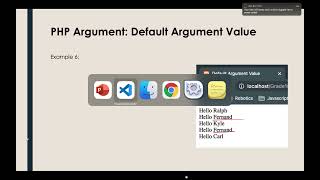 14.4 Default Argument Value
