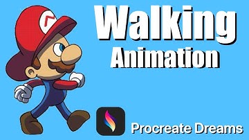 Procreate Dreams: Master the Art of Walking Cycle Animation!