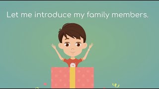 Jack's Family | English Speaking | #englishlesson #family #introduction  #familymember  #介紹家庭成員