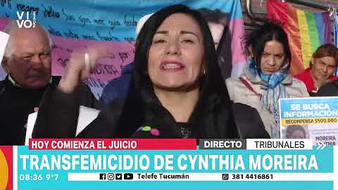 Hoy comienza el juicio por el transfemicidio de Cy...