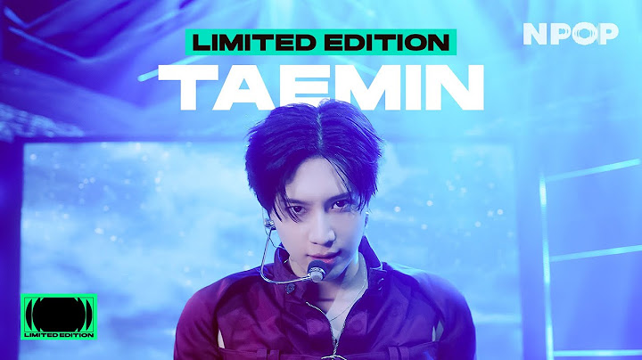 [레전드🔥] (4K) 태민(TAEMIN) 'Sexy In The Air' l NPOP LIMITED EDITION - SIDE A