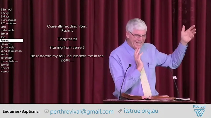 131122 - God Restores Souls - Ps Kevin Quirk - Yan...