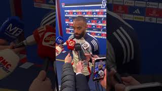 Alexandre Lacazette n’est pas satisfait après la victoire de l’#ol face au MHSC