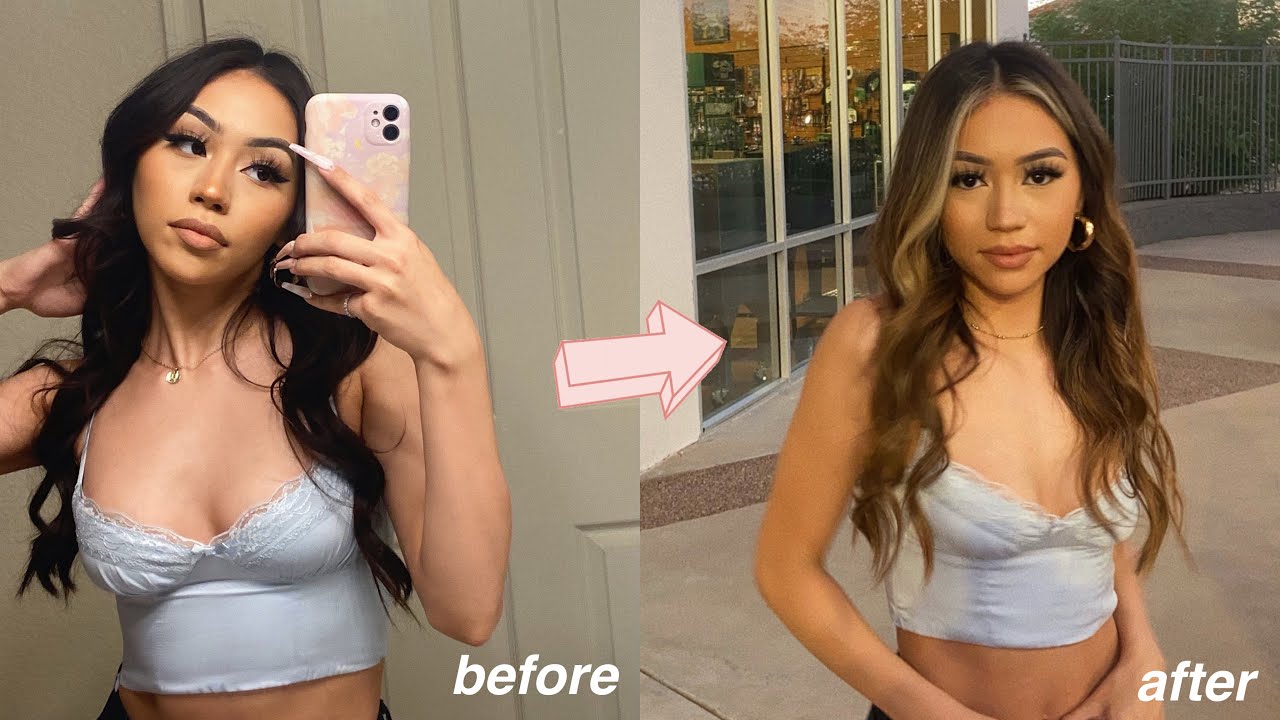 hair transformation vlog