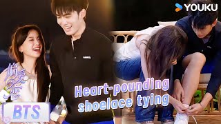 【Love Wins All】BTS：Pu Yanyan patiently taught Kelvin Wang how to tie a bow！ | YOUKU SHOW English