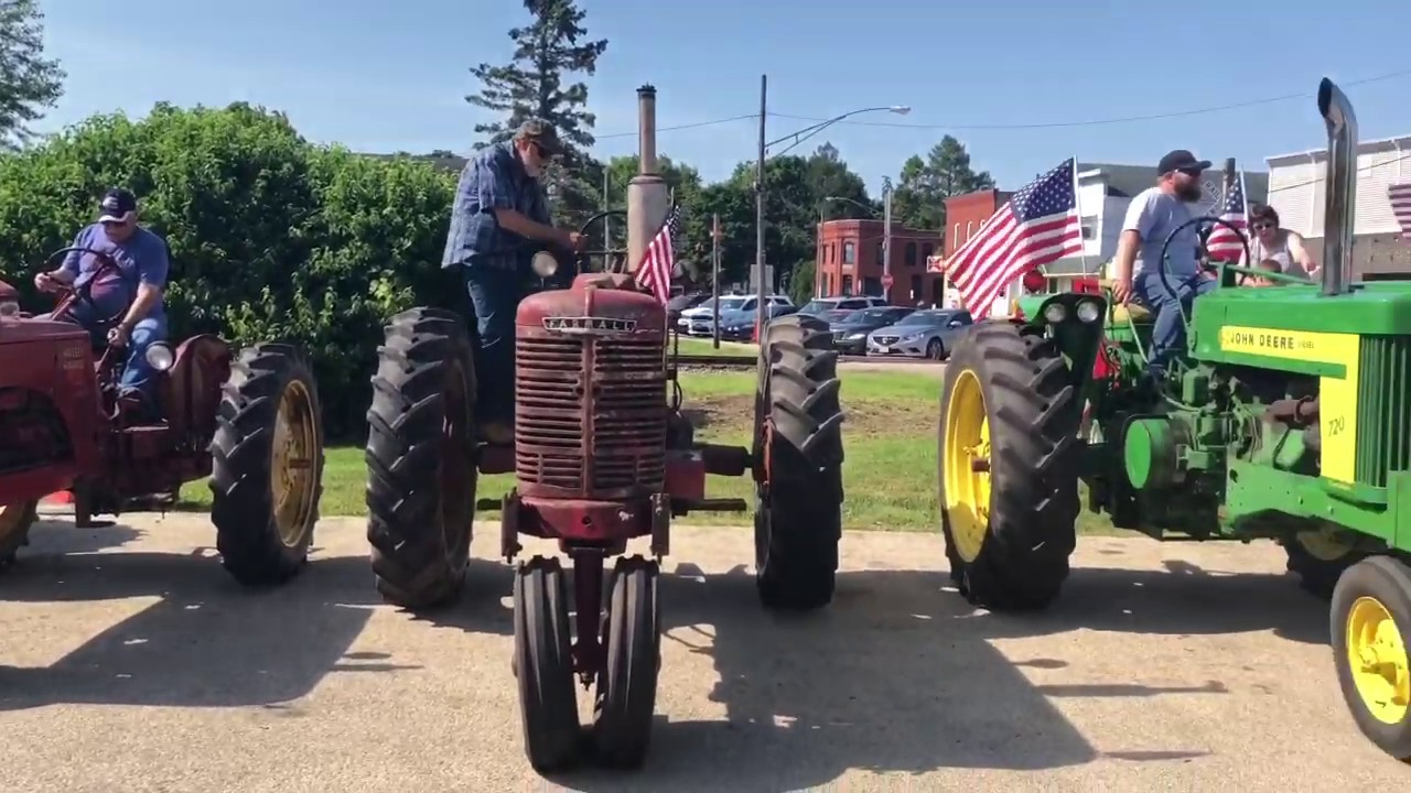 FFA Alumni Tractor Ride 2019 - YouTube