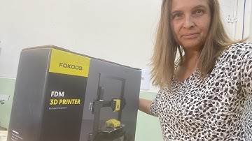 Unboxing the Fokoos Odin-5 F3 foldable 3D printer