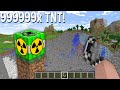 999999 TNT is NOW INSIDE this ONE TNT in Minecraft !!!