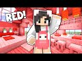 Minecraft but i can only build with red