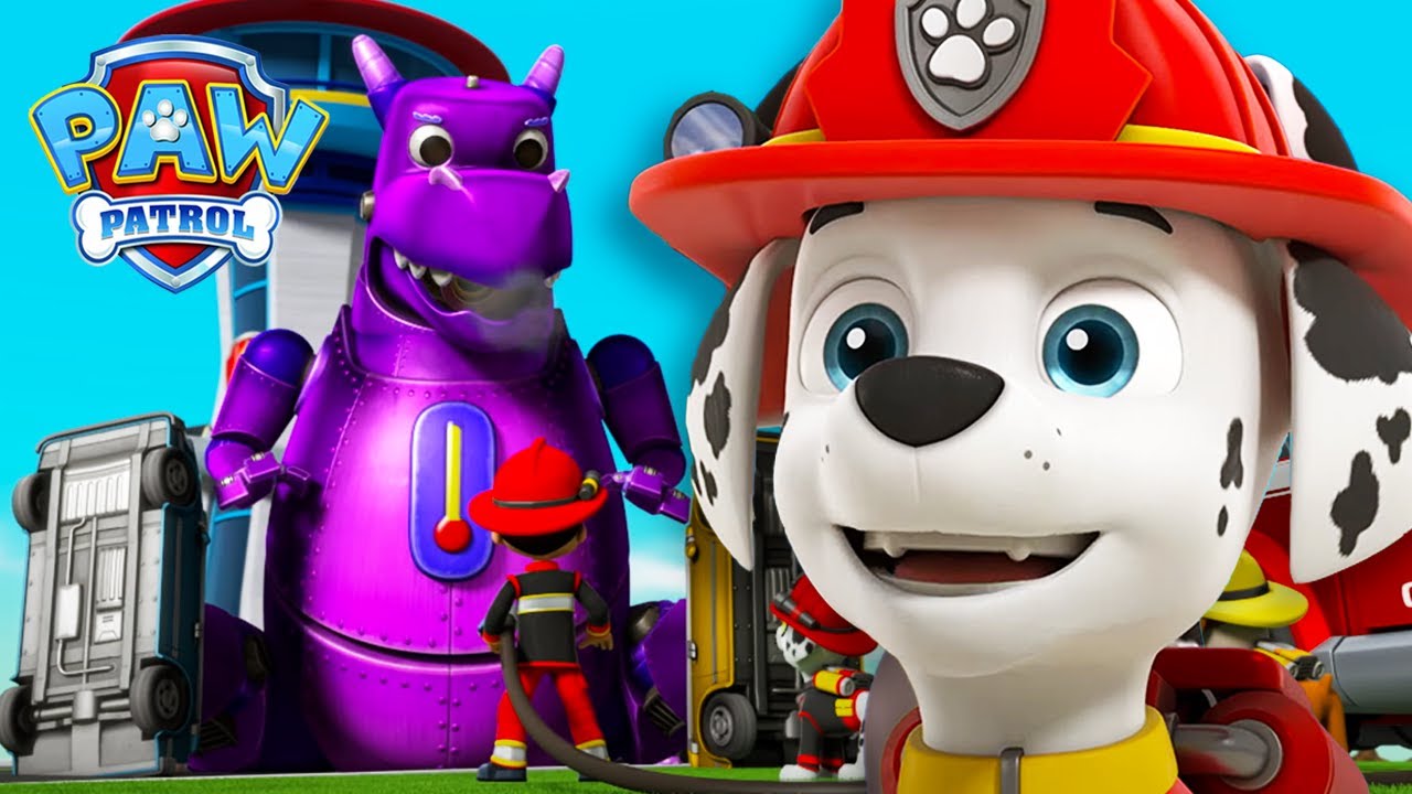 Borgmester Humdinger vil være monsterfilmstjerne! | PAW Patrol | På Dansk | Tegnefilm for børn