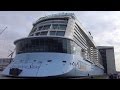 OVATION OF THE SEAS // Float Out at Meyer Werft