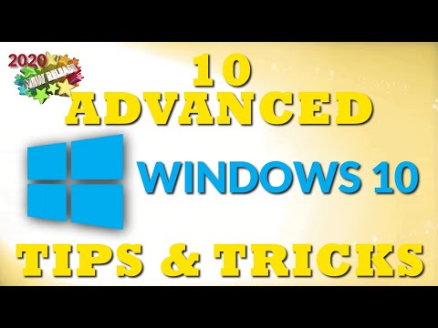 10 Advanced Windows 10 Tips and Tricks for 2020