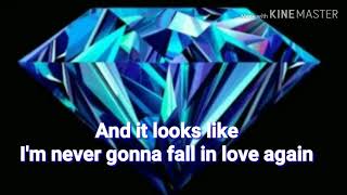 TOM JONES - I'll Never Fall In Love Again (Lyrics)