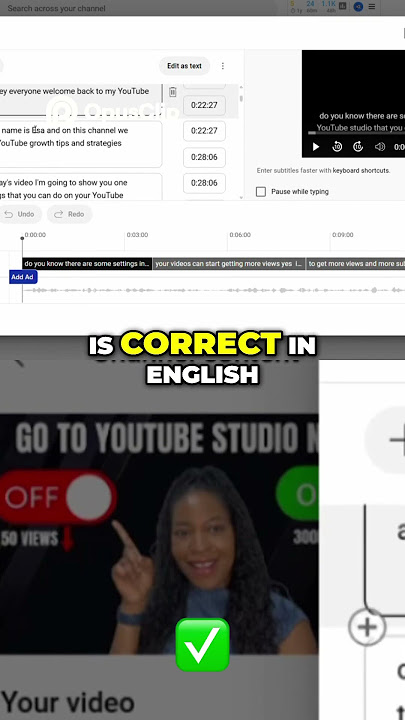 How to add subtitles to YouTube videos #youtubetips