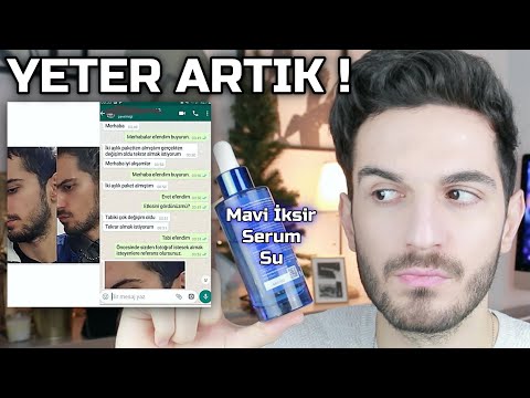 MAVİ SERUM GERÇEKLERİ Kadın Erkek Saç Sakal için Ürün Sahtekarlığı KANITLI ! │ Güzellik Bakım