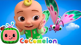 JJ Tries to Catch a Butterfly’s Friendship 🦋 | CoComelon Animal Time | Animals for Kids