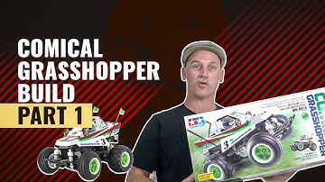 Tamiya |  Building The Comical Grasshopper Part 1 | #askHearns