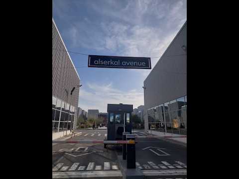 Alserkal Avenue в Дубае — творческий квартал, центр современного искусства.