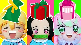 良い子のみんなにファンの方からすみっコや鬼滅の刃のクリスマスプレゼント！？マイちゃんも禰豆子ちゃんも大感激！！プレゼント開封前編　おばみつ