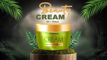 Motion Graphics Product Animation in After effect | Beauty Cream ads | After effects Tutorials