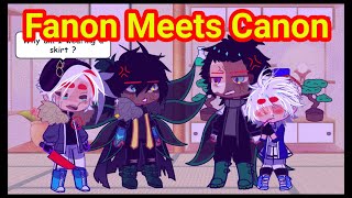 Fanon Meets Canon (Sans AU) | KillerMare | NightKiller | Fluff | HorrorDust | ClassicBlue | Gacha HQ