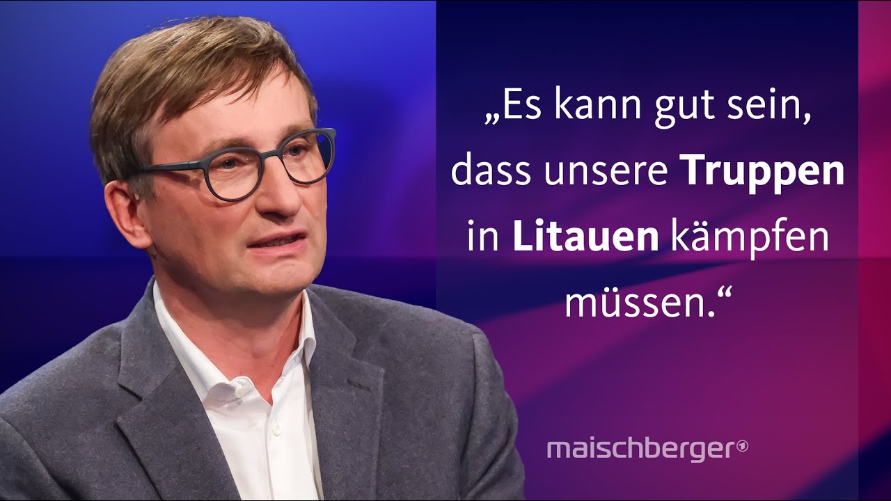 Wie hoch ist die Kriegsgefahr in Europa? Militärhistoriker Sönke Neitzel im Gespräch | maischberger