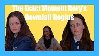 The EXACT moment Rory's downfall begins | Gilmore Girls