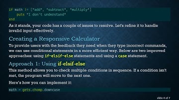 Building a Basic Ruby Calculator: Handling User Input with Grace