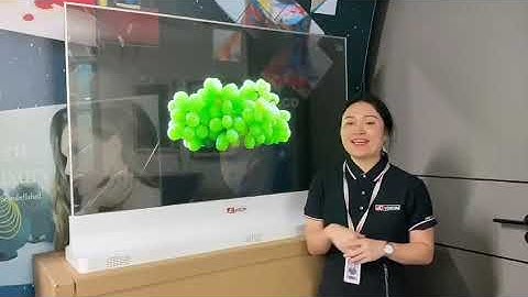 🔥 JCVision Transparent OLED Display｜See-Through Screen for Retail Windows & Interactive Exhibits