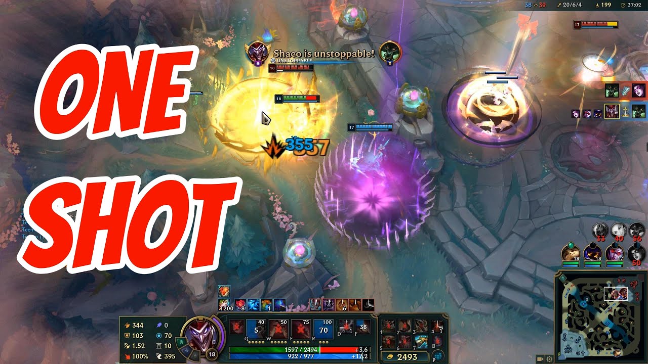INFERNAL SHACO 100% CRIT BUILD DESTROYS EVERYONE - YouTube