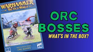 ORC BOSSES | WARHAMMER THE OLD WORLD