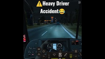 Thumbnail of Heavy Driver live accident😂 Bus Simulator Ultimate | Gameplay with old songs❤️| full vibe | #shorts