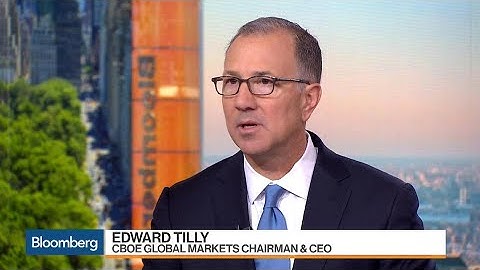 Cboe CEO Tilly on Launch of Bitcoin Futures Contracts