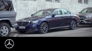 Mercedes-Benz E-Class 2016: Remote Parking Pilot & Parking Pilot