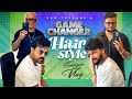 I tried ram charans game changer hairstyle   summer haircut vlog