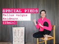 #12Pré- Pilates |Des pieds en bonne santé👣Corriger les hallux valgus [15min](gym douce)toe corrector